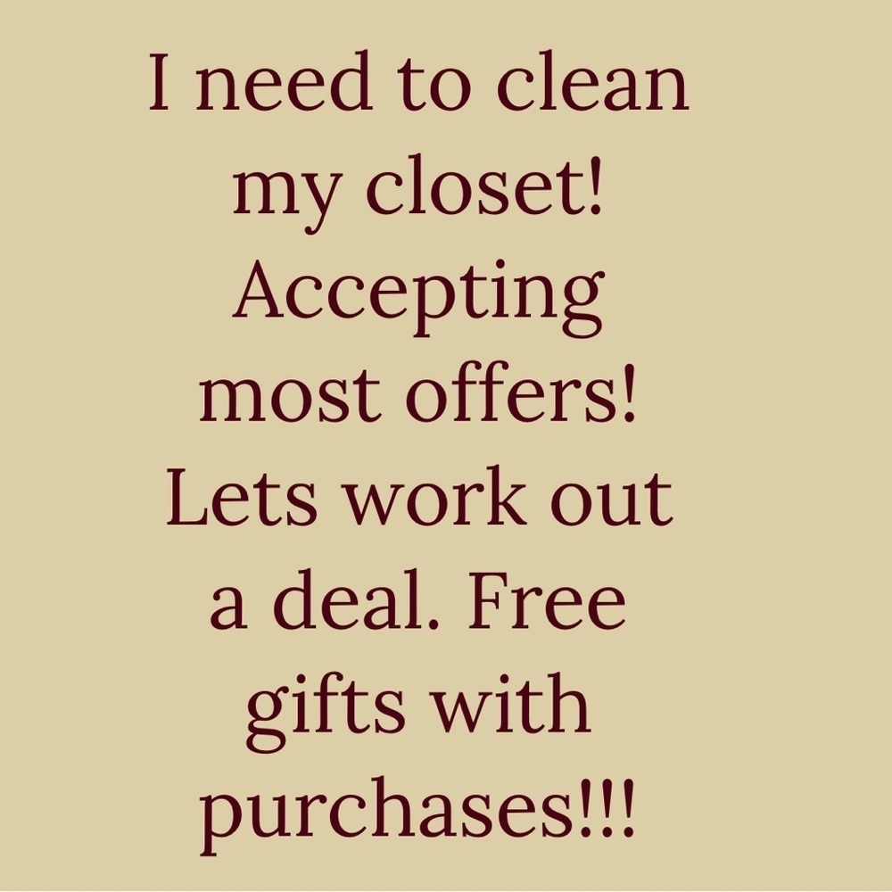 Needing to clean out my closet